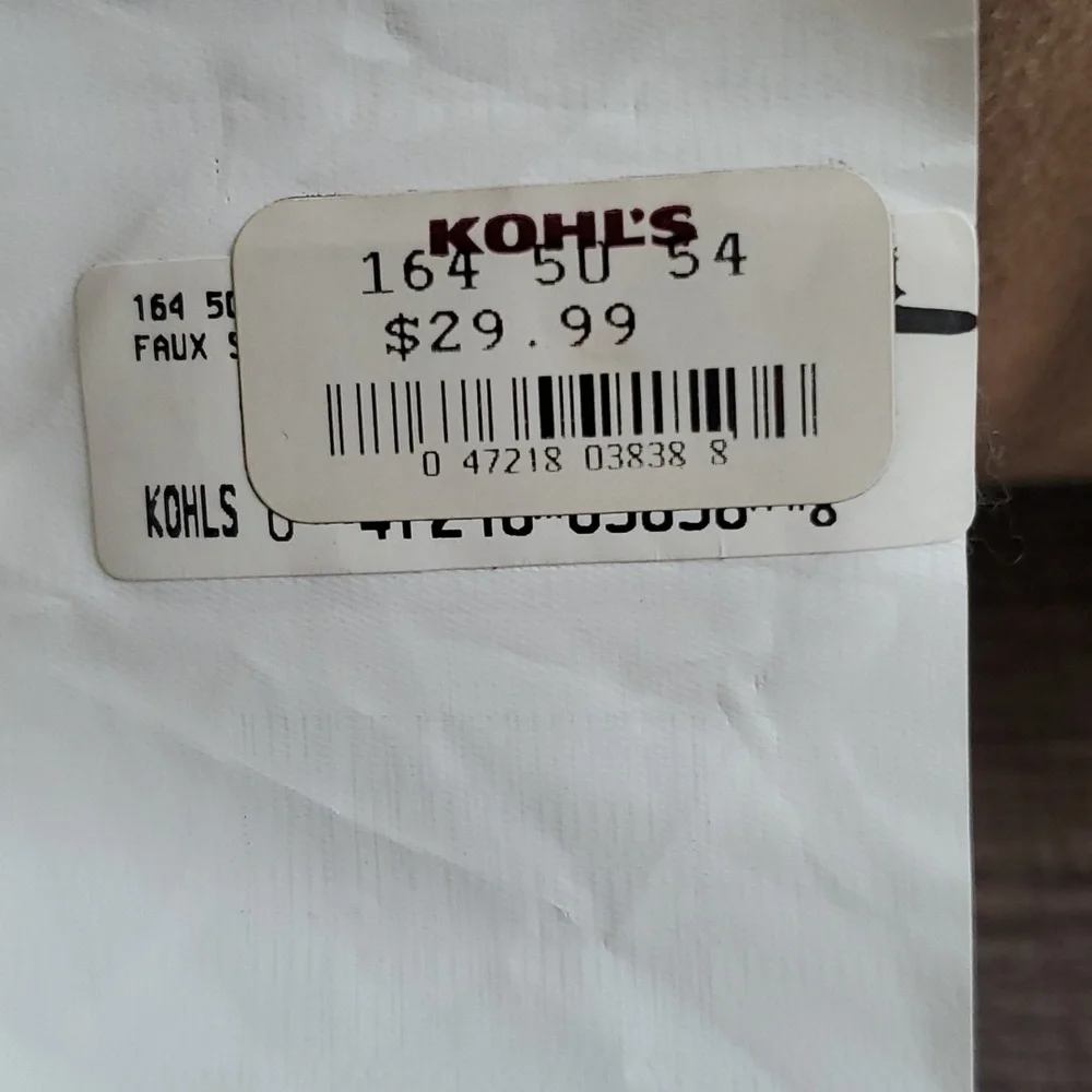 Faux Suede Throw Pillow - Picture 3 of 4